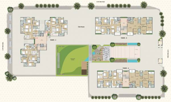 Images for Cluster Plan of Fortune Corporation Fortune Imperia