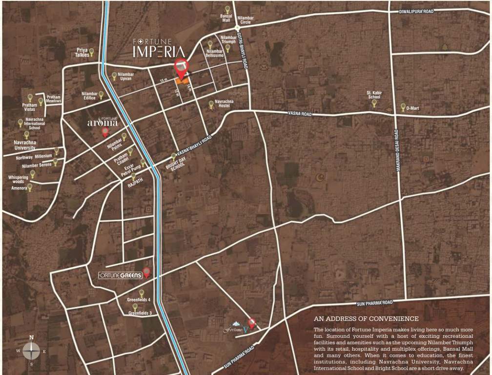 Images for Location Plan of Fortune Corporation Fortune Imperia