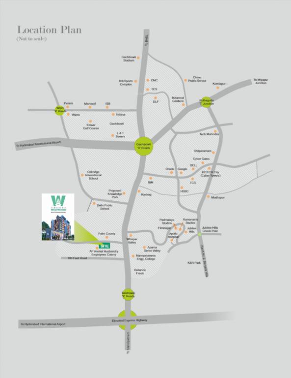  west wood Location Plan