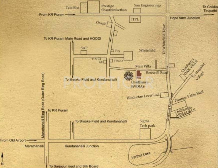 Images for Location Plan of Chaithanya Swojas