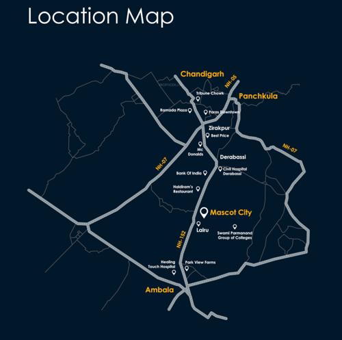  mascot-city Location Plan