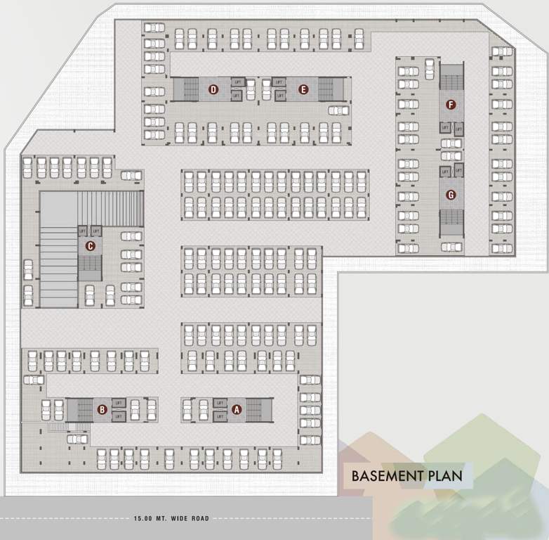  pancham pentagon phase 1 Images for Cluster Plan of Pavanputra Pancham Pentagon