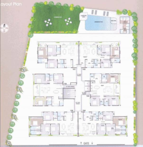 Images for Layout Plan of Ameya Saptak Rosette
