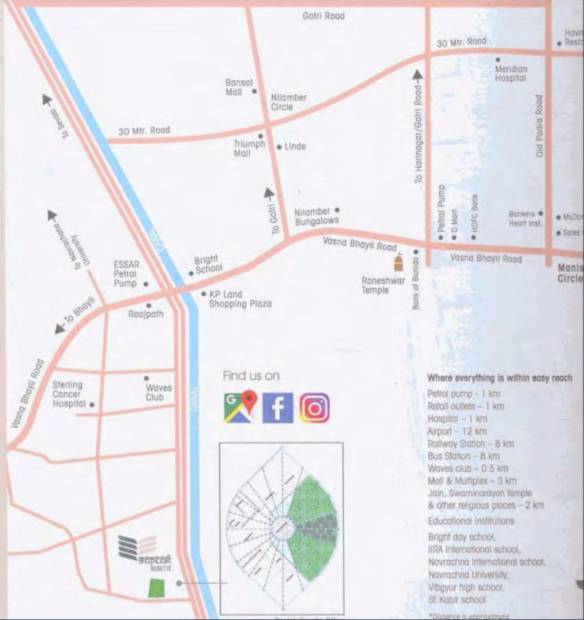 Images for Location Plan of Ameya Saptak Rosette
