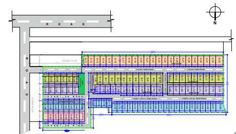  friends avenue Layout Plan