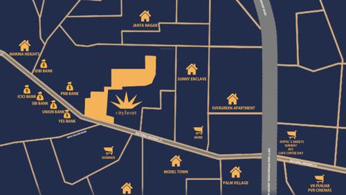 Images for Location Plan of Skycity City Heart Luxury Affordable Homes