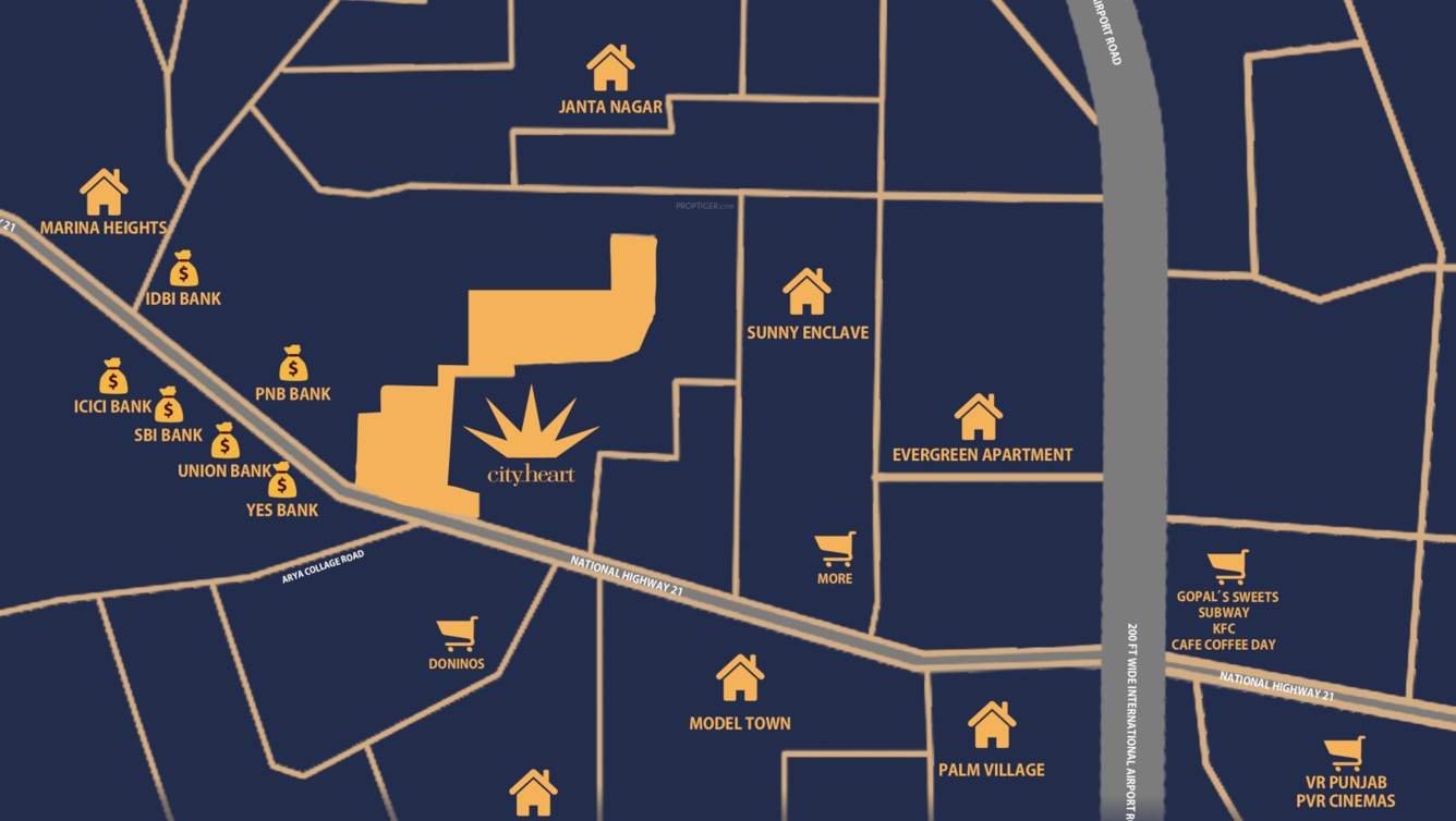 Images for Location Plan of Skycity City Heart Luxury Affordable Homes