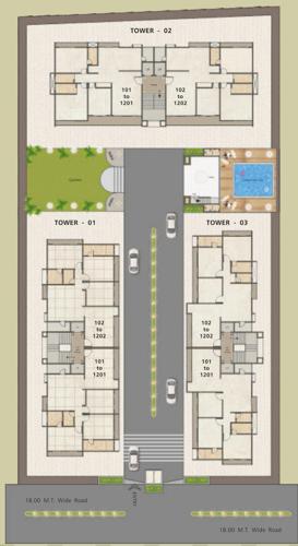 Images for Layout Plan of Pancham Infracon Imperia