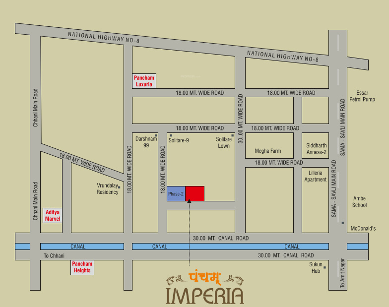 Images for Location Plan of Pancham Infracon Imperia