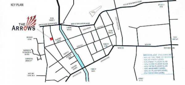  the-arrows Location Plan