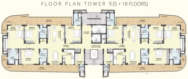 Images for Cluster Plan of Chintels Serenity Pocket B Phase II