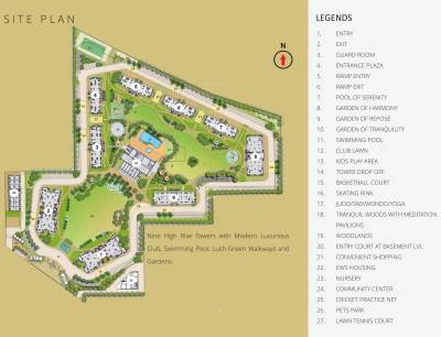 Images for Layout Plan of Chintels Serenity Pocket B Phase II