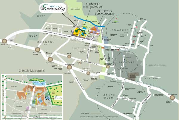 Images for Location Plan of Chintels Serenity Pocket B Phase II