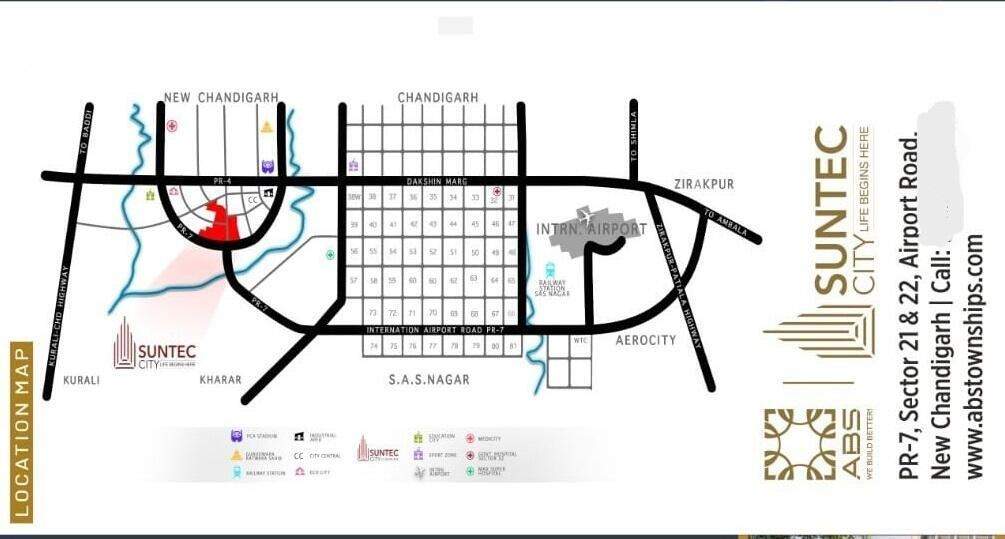  suntec city Location Plan