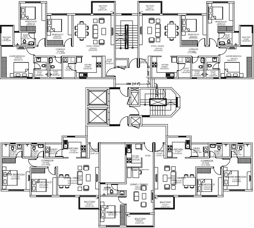 Images for Cluster Plan of Godrej Lake Gardens