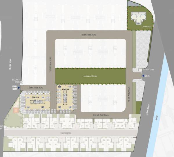 Images for Layout Plan of Parshva Nirman Samyag Apartments
