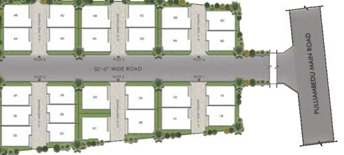  serene-villas-phase-1 Images for Layout Plan of CLS Serene Villas