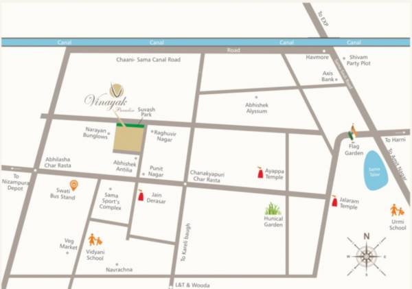 Images for Location Plan of Vinayak Developers Paradise