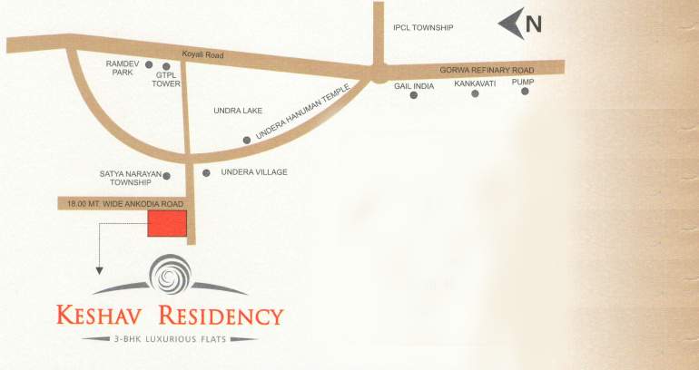Images for Location Plan of Icon Reality Keshav Residency