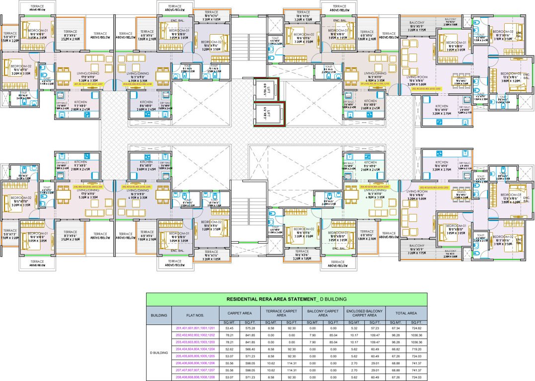 Images for Cluster Plan of Shree Sonigara Signature Park C And D Building