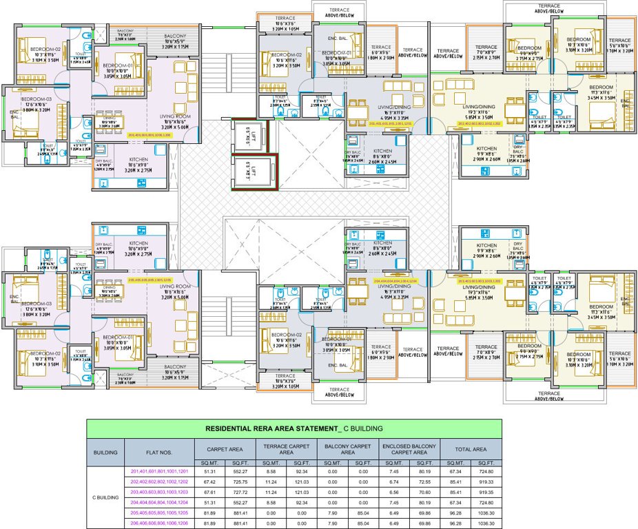 Images for Cluster Plan of Shree Sonigara Signature Park C And D Building