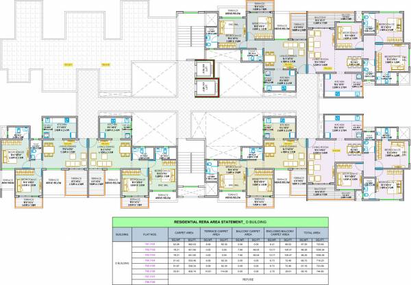 Images for Cluster Plan of Shree Sonigara Signature Park C And D Building