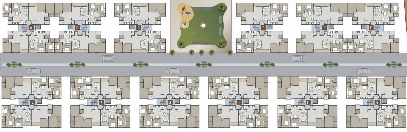 pride Images for Layout Plan of Akshar Pride