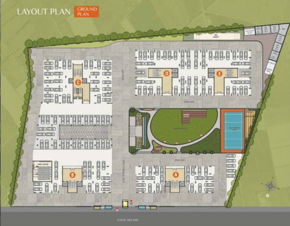  splendora ii Cluster Plan