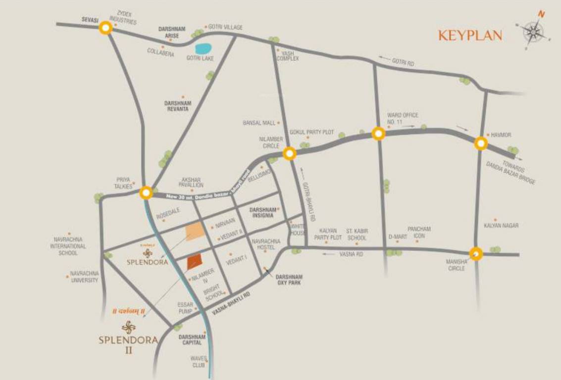  splendora ii Location Plan