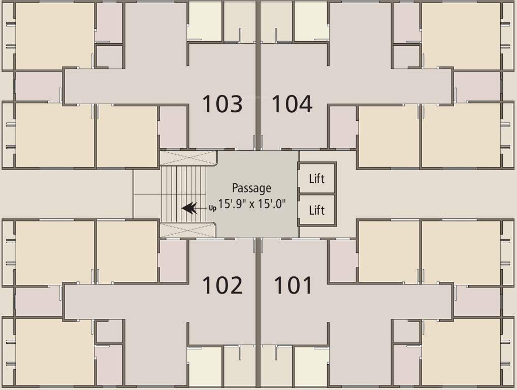 Images for Cluster Plan of Madhuvan Clublife