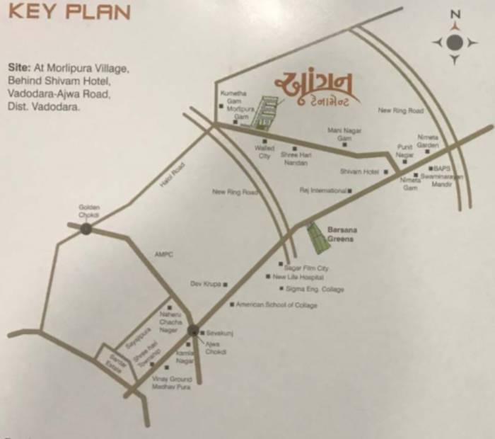 Images for Location Plan of Shree Yamuna Developers Aangan Tenaments
