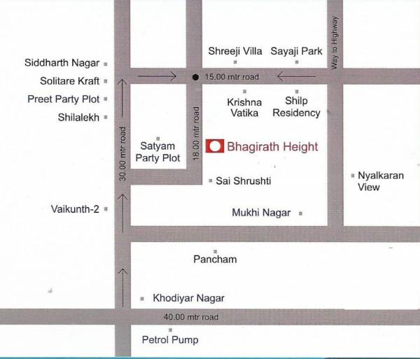 Images for Location Plan of Bhanubhai Bhagirath Heights