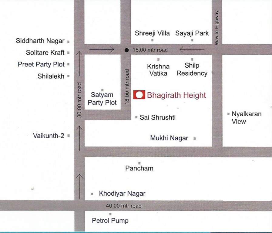 Images for Location Plan of Bhanubhai Bhagirath Heights