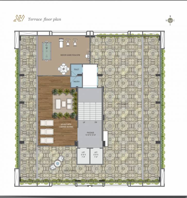  affinity white Cluster Plan