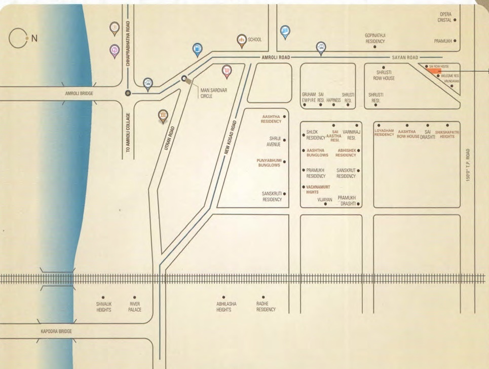 Images for Location Plan of Aastha Manki Residency