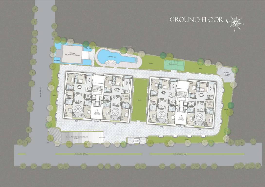  surya heritage Cluster Plan
