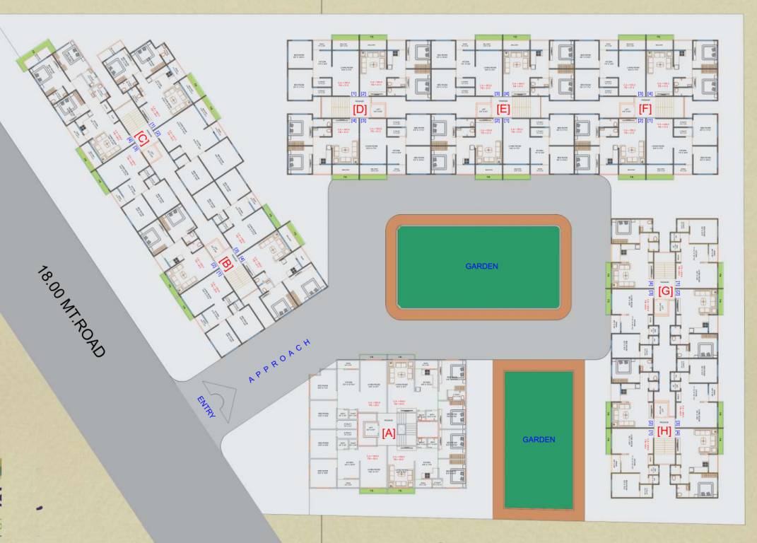 Images for Layout Plan of Krishna Residency