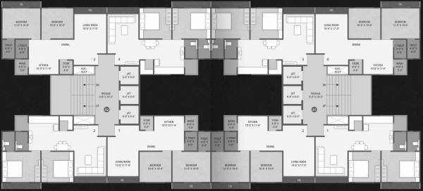 Images for Cluster Plan of Ramaa Residency Images for Cluster Plan of Ramaa Residency