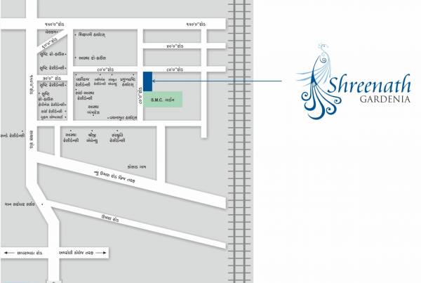 Images for Location Plan of Shreenath Gardenia