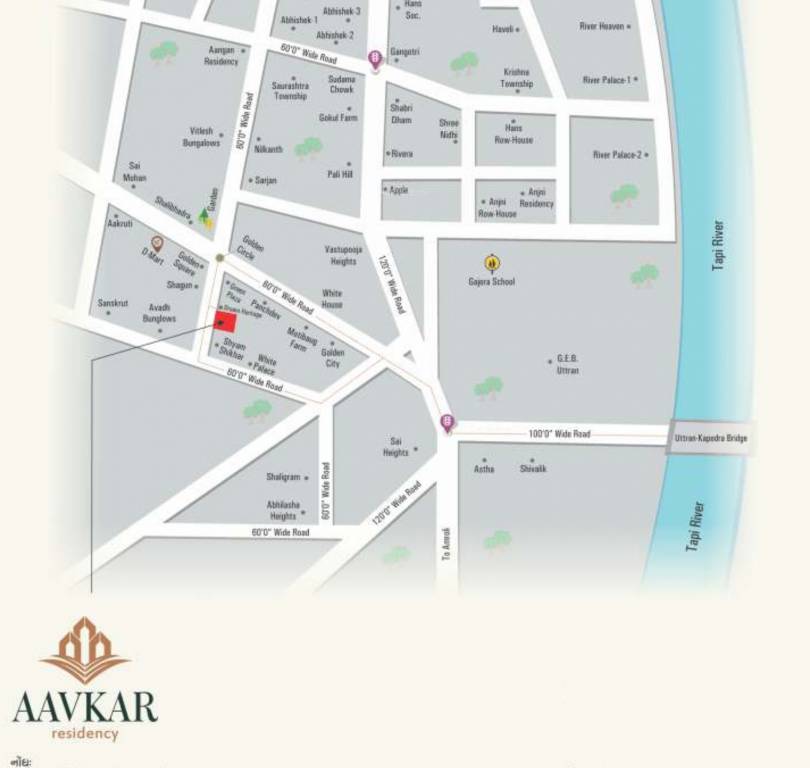 Images for Location Plan of Om Developers Aavkar Residency