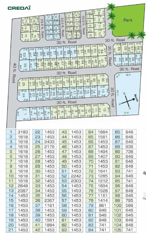  gopalakrishnan nagar Layout Plan