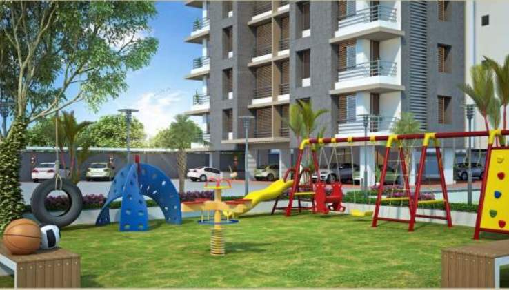  square Children's play area