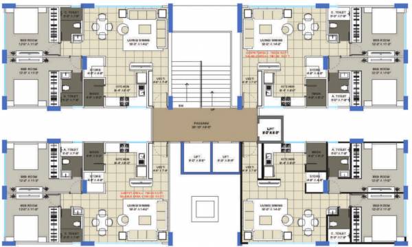Images for Cluster Plan of Samprati Palace