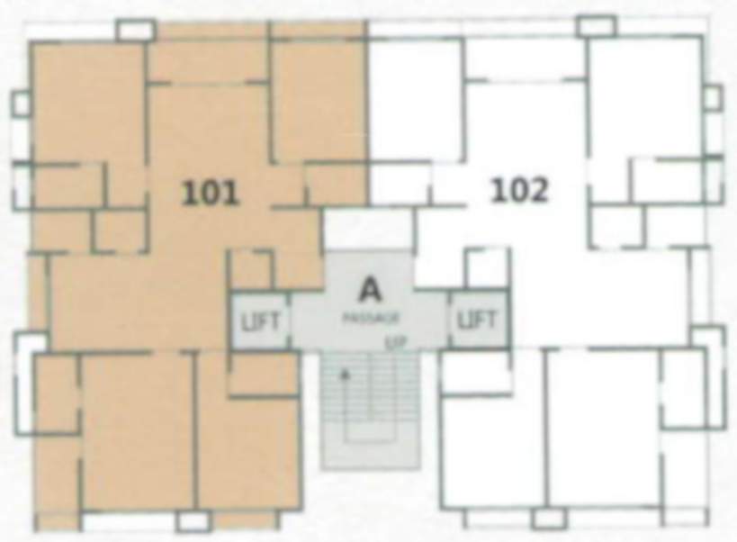  eleganza heights Building A Cluster Plan