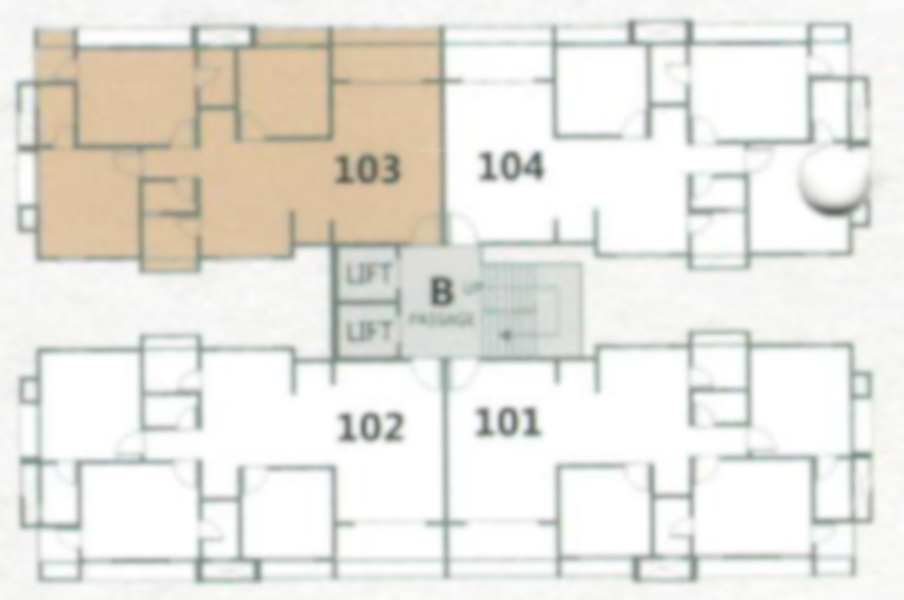  eleganza heights Building A Cluster Plan