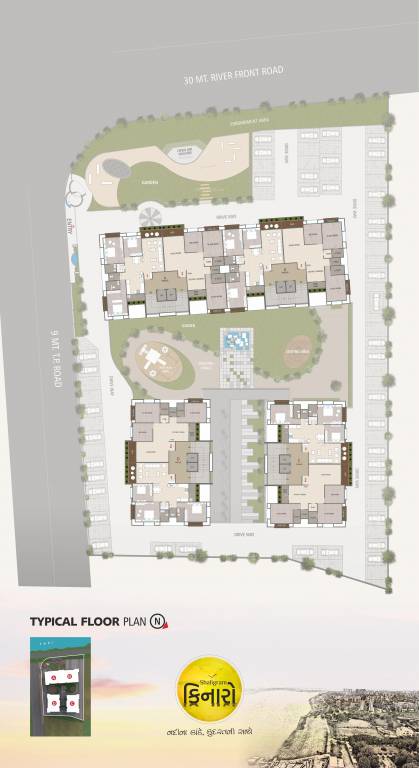  shaligram kinaro Tower A Cluster Plan