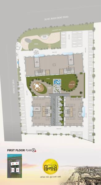  shaligram-kinaro Tower-D Cluster Plan