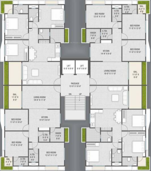 Images for Cluster Plan of Swagat Clifton Images for Cluster Plan of Swagat Clifton
