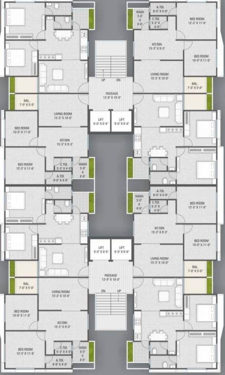 Images for Cluster Plan of Swagat Clifton