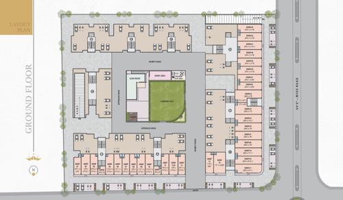  amarnath-eminence Tower A And Tower I Ground Cluster Plan